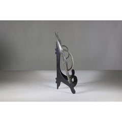 Liberty and Co Tudric 042 A large Arts and Crafts pewter tray with heart handles