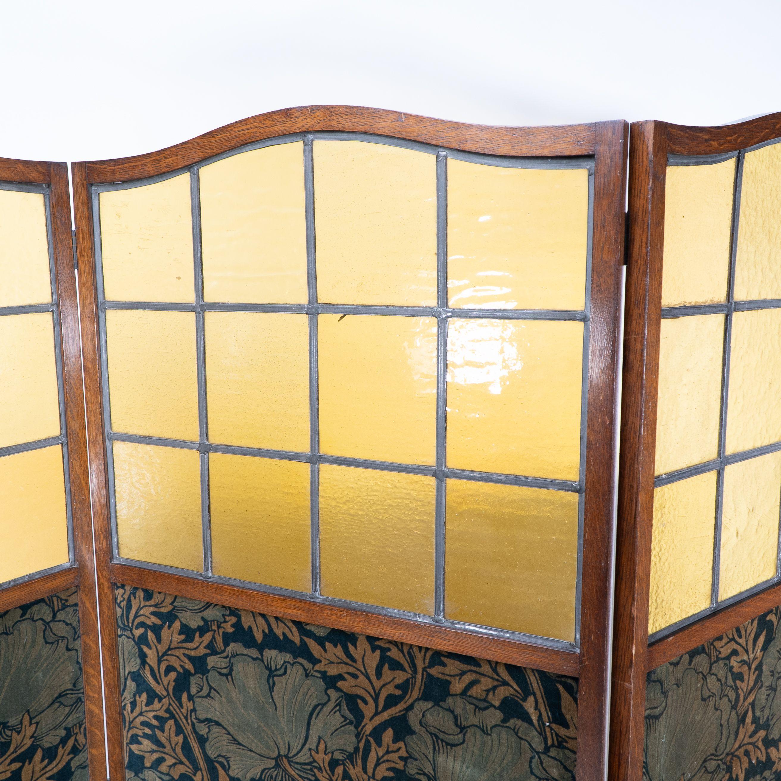 Early 20th Century Liberty and Co (attributed). A good three fold screen