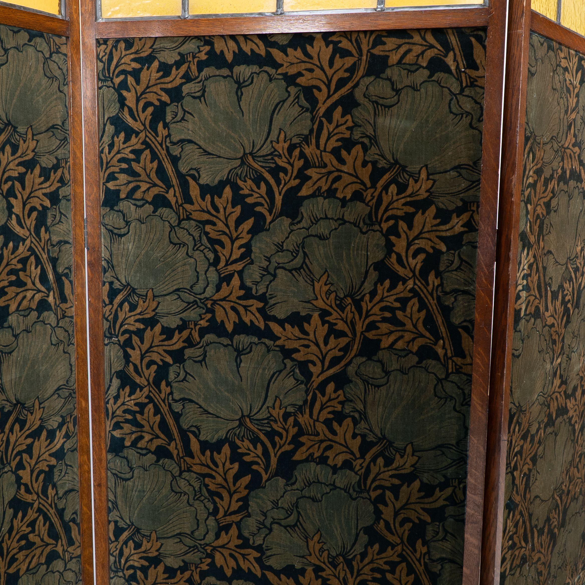 Liberty and Co (attributed). A good three fold screen 2