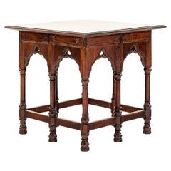 Liberty and Co of London Moorish Oak Table