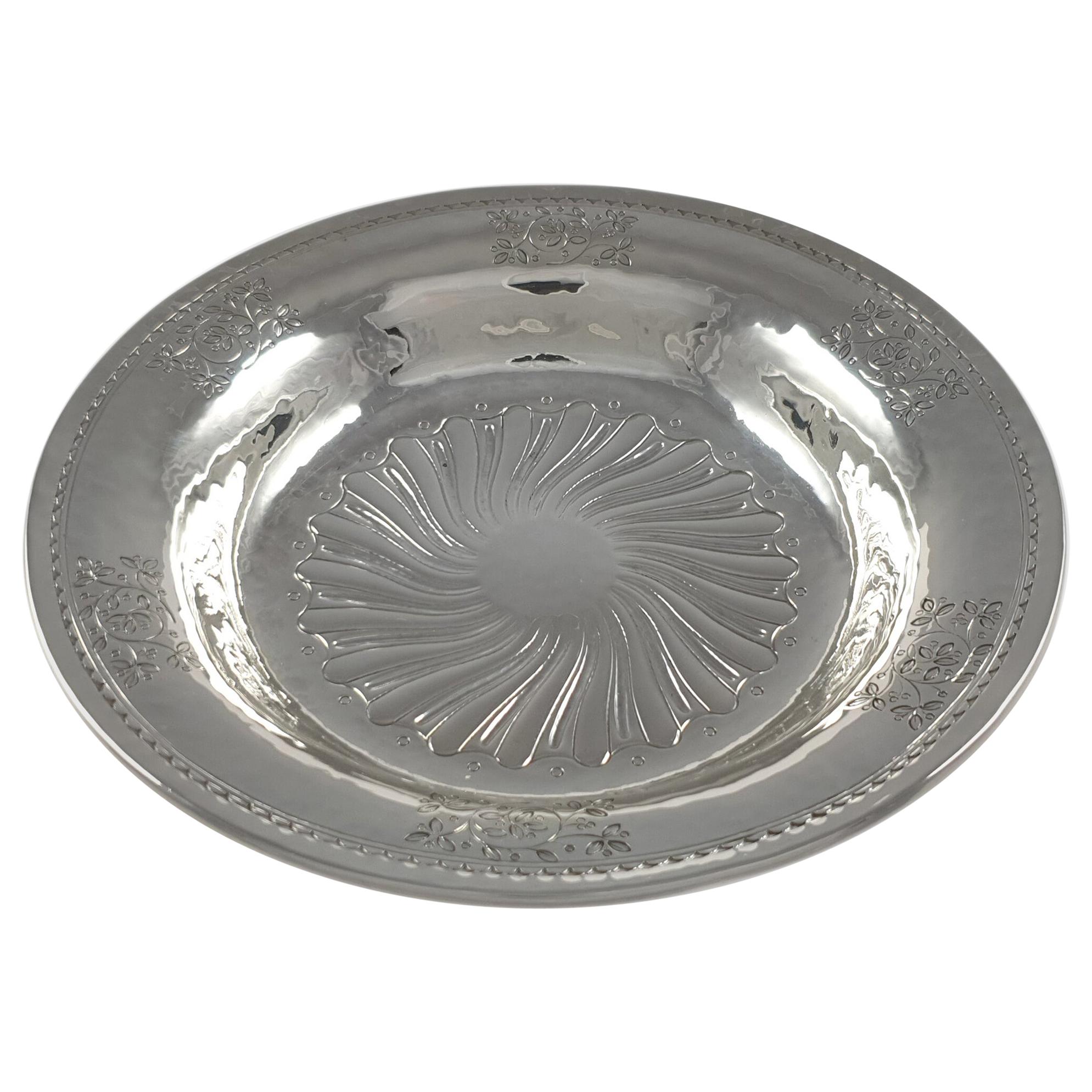 Liberty and Co Sterling Silver Dish, Birmingham, 1911 For Sale
