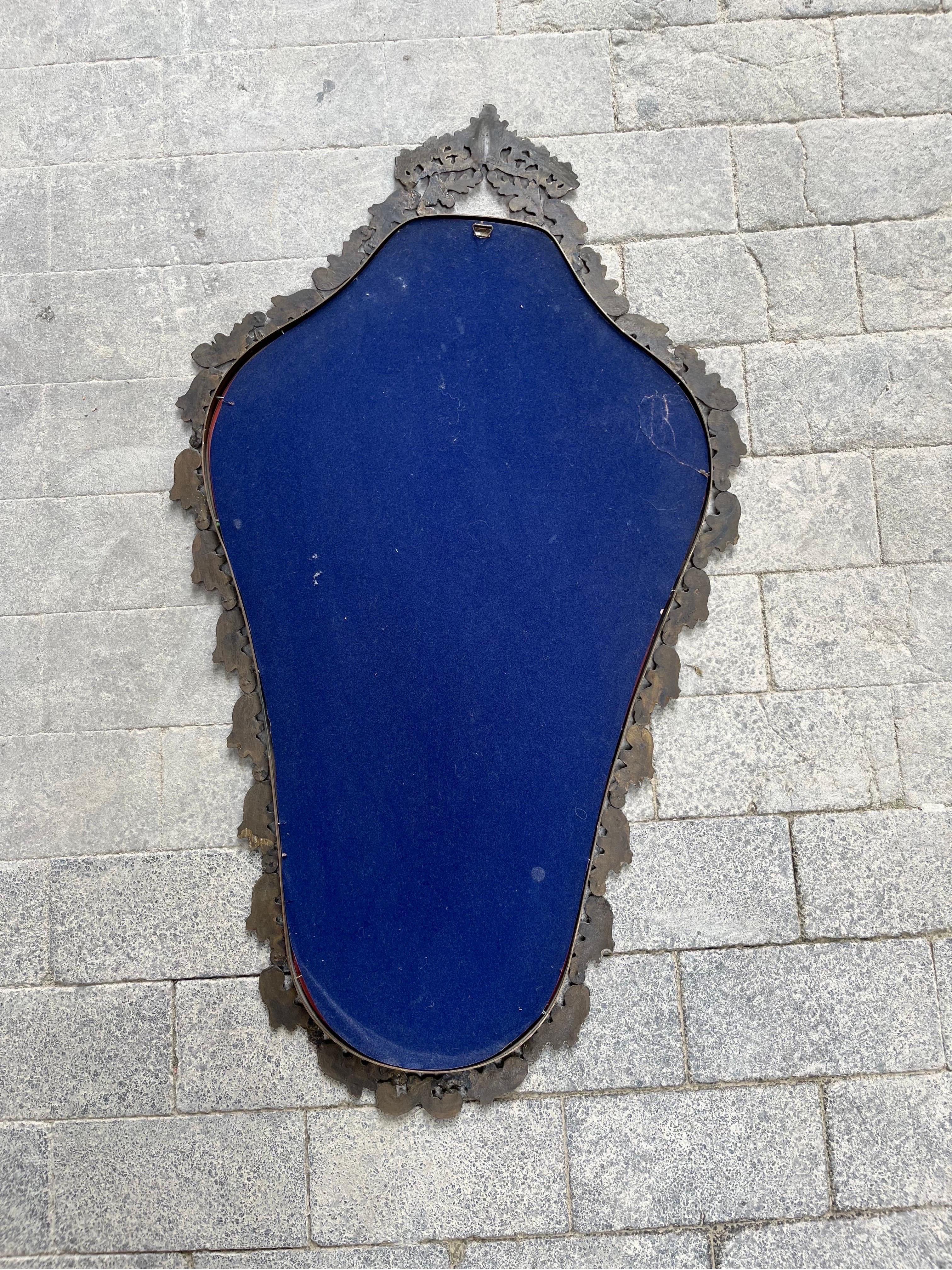 Liberty Brass Mirror, 1900s For Sale 2