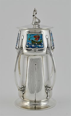 Liberty & Co A "Cymric" Enamelled Cup And Cover