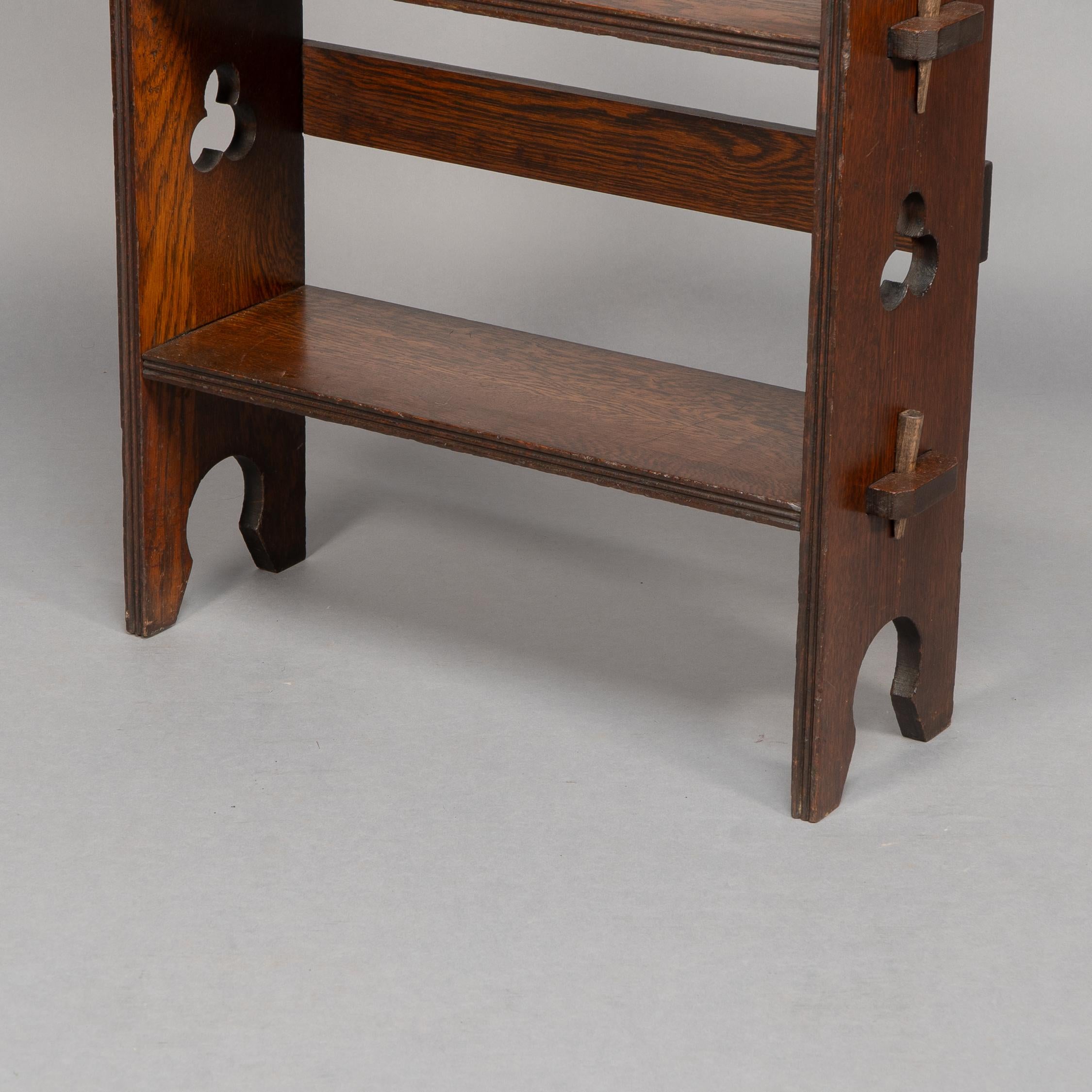 Liberty & Co. A Pair of Solid Oak 'The Radley portable bookcase' 8