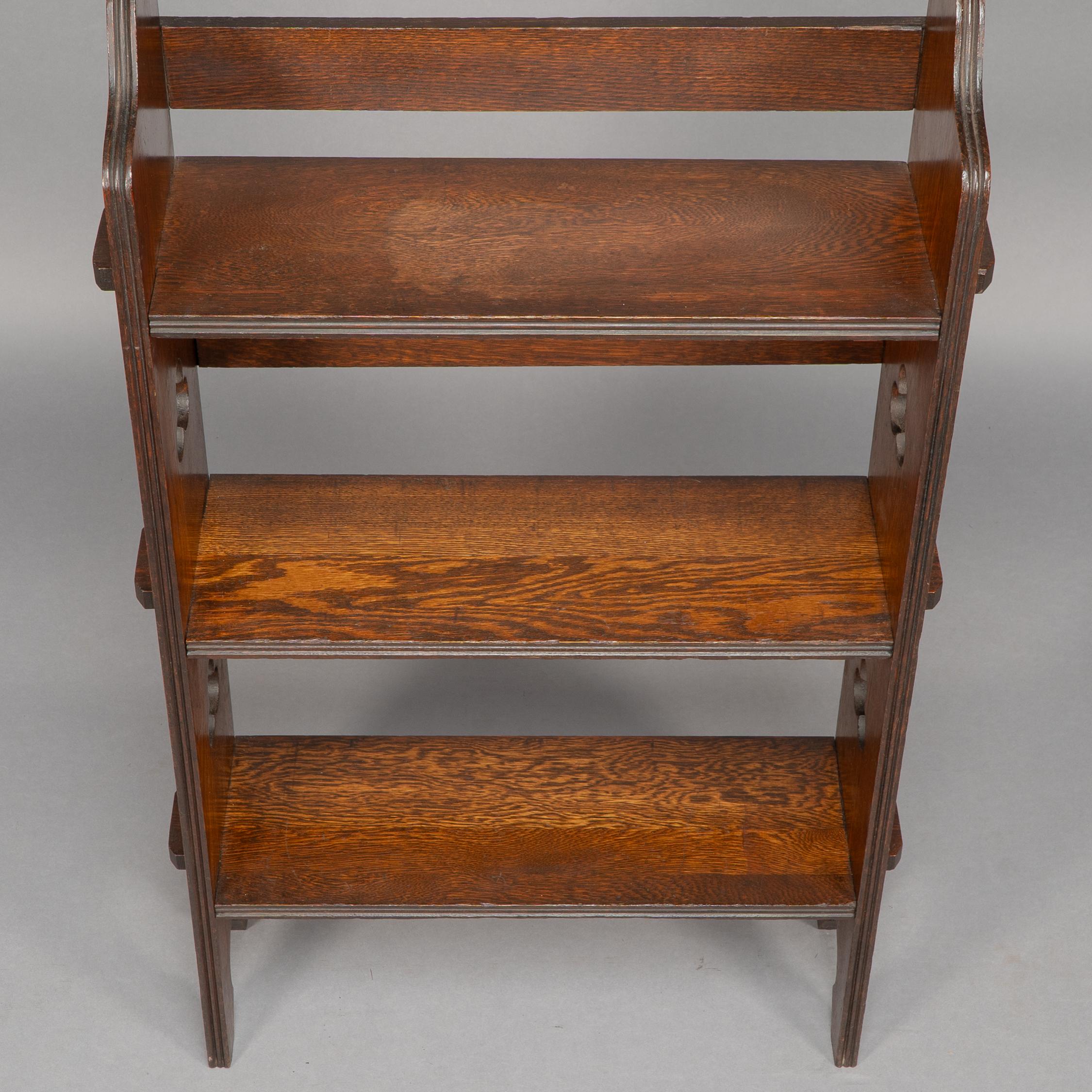 Liberty & Co. A Pair of Solid Oak 'The Radley portable bookcase' 9