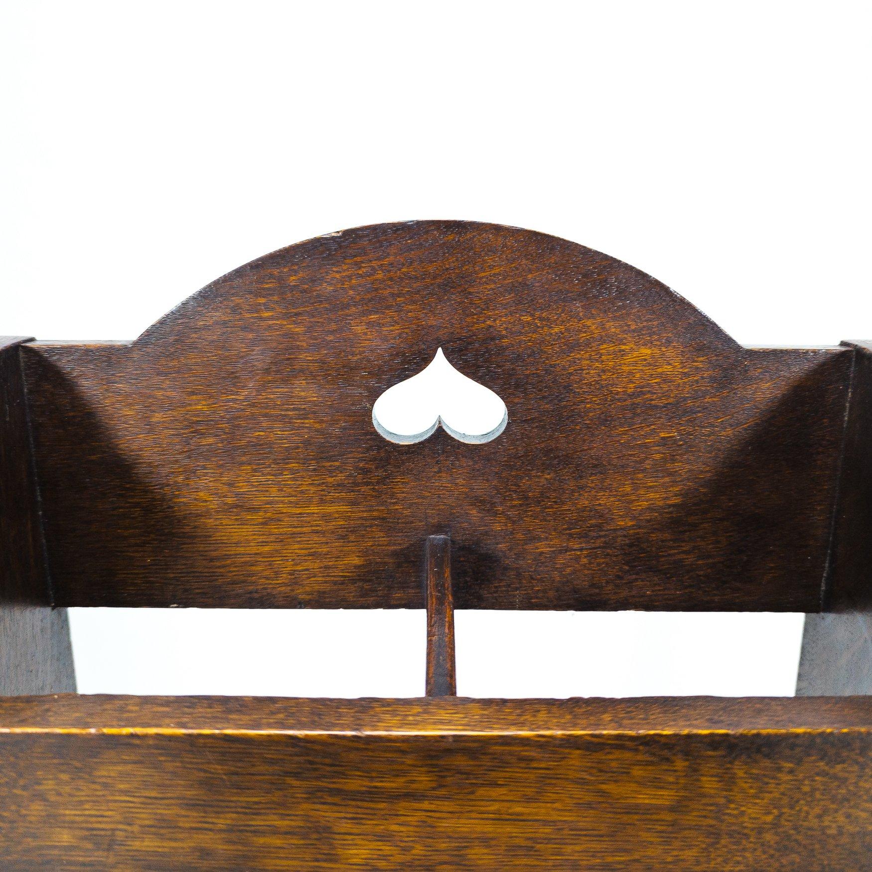 Liberty & Co, canne et porte-parapluie en Oak Arts & Crafts en vente 4