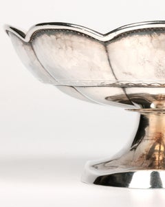 Liberty & Co Art Nouveau Silver Pedestal Bon Bon Dish 1912