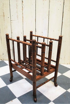 Liberty & Co. Arts & Crafts Magazine Rack or Canterbury