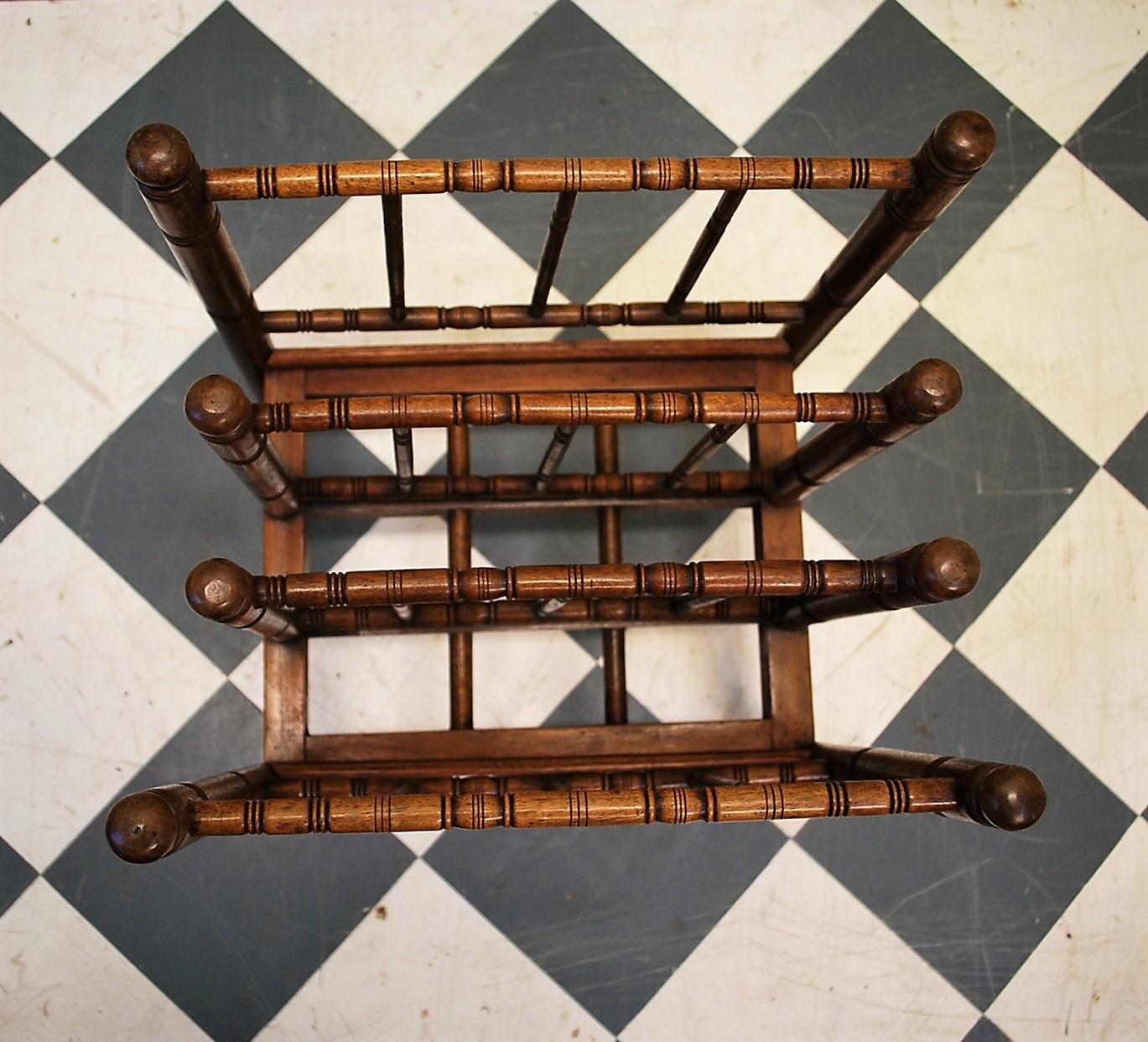 English Liberty & Co. Arts & Crafts Magazine Rack or Canterbury For Sale