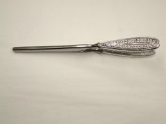 Liberty & Co Arts and Crafts Silver Handled Glove Stretchers & Button Hook, 1913