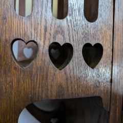 Liberty & Co., attri. Arts & Crafts Oak Glazed Bookcase