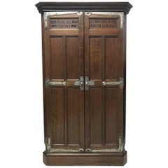 Liberty & Co Attributed, an Arts & Crafts Oak Corner Cupboard