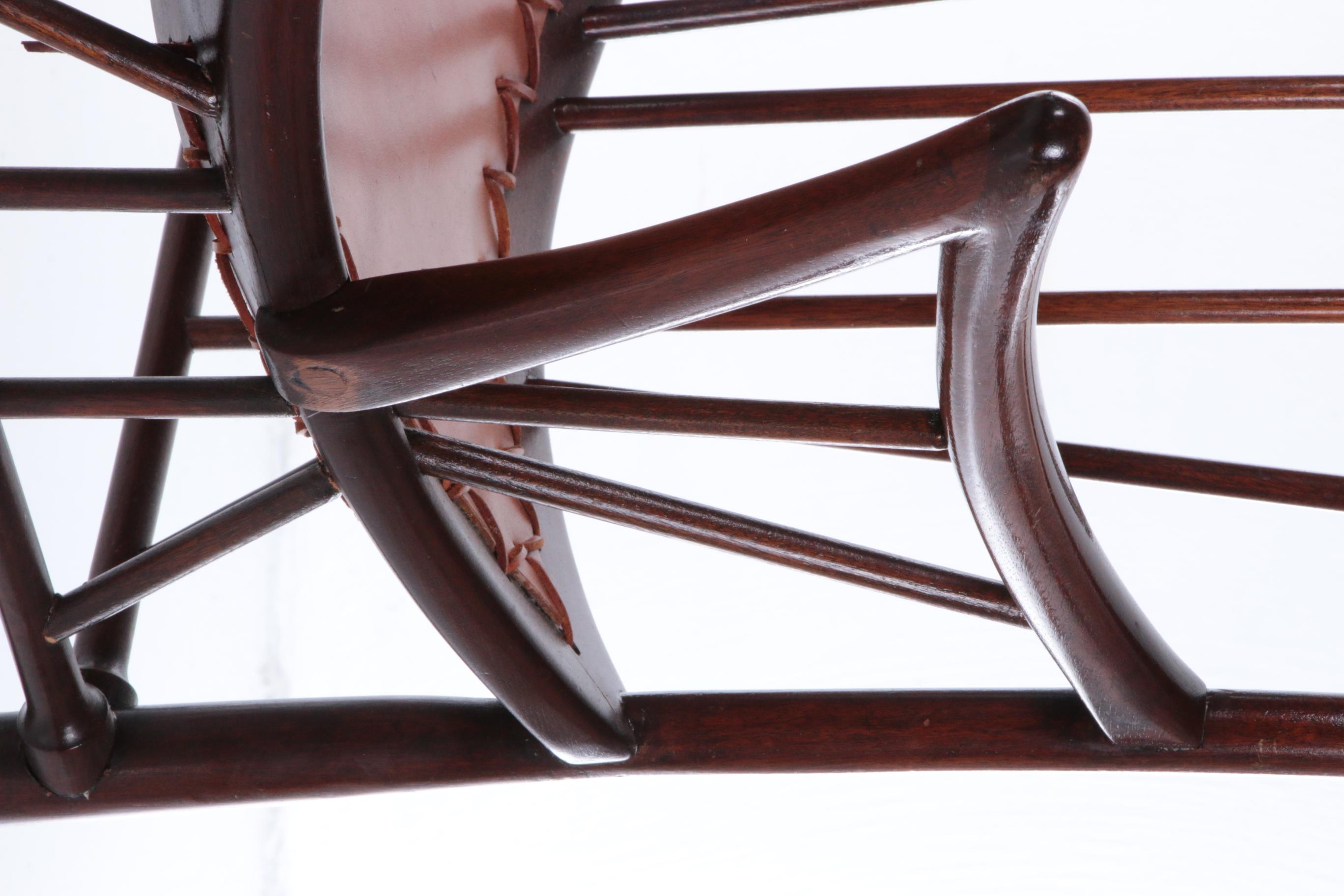 Liberty & Co Chair with Footstool Design by Thebe, 1950 3