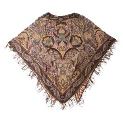 Liberty & Co London Paris art nouveau museum-worthy embellished beaded scarf