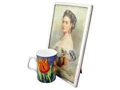 Liberty & Co. Ltd 1917 Cornice per fotografie in argento sterling antico