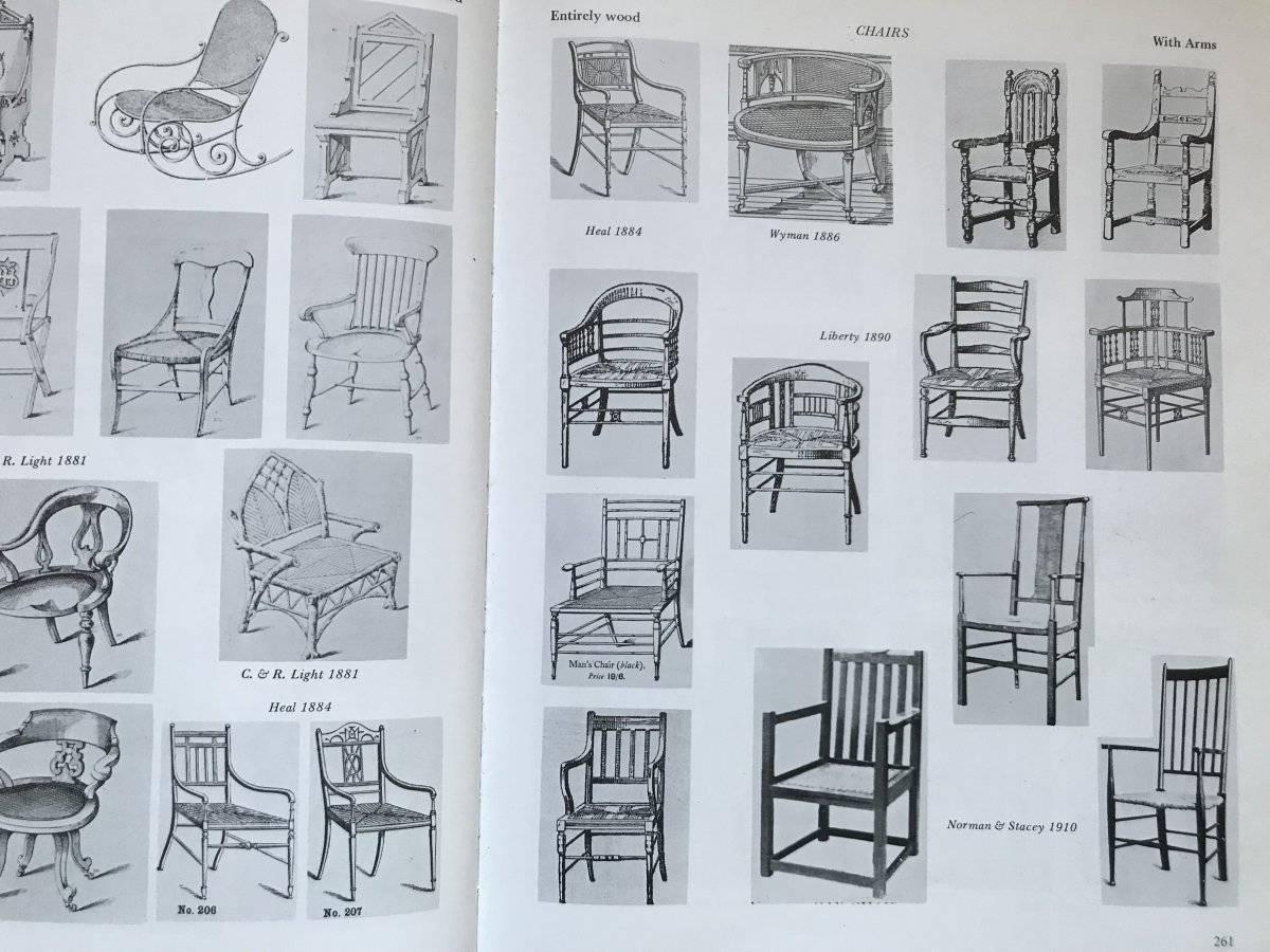 Liberty & Co. Set of 14 Gothic Style Arts & Crafts Oak Dining Chairs & Armchairs 12