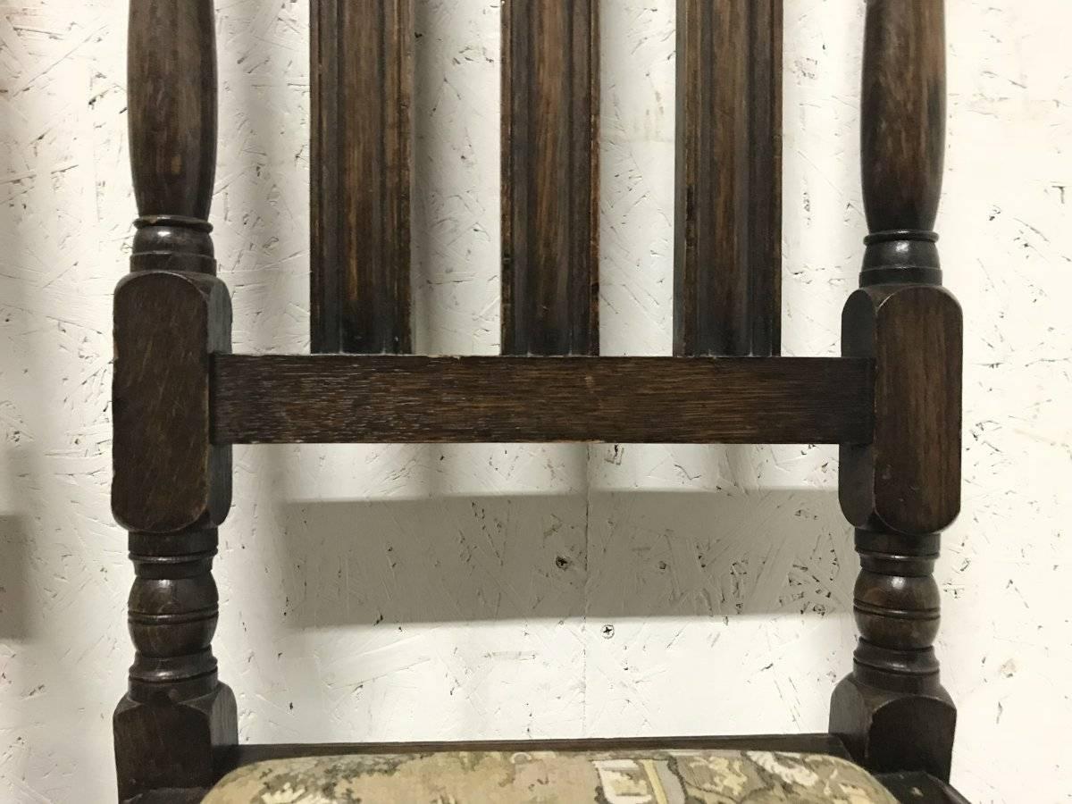 19th Century Liberty & Co. Set of 14 Gothic Style Arts & Crafts Oak Dining Chairs & Armchairs
