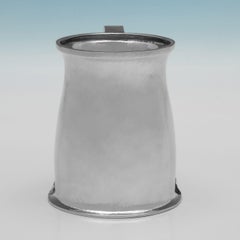 Liberty & Co. Silver mug designed by Oliver Baker made in 1933