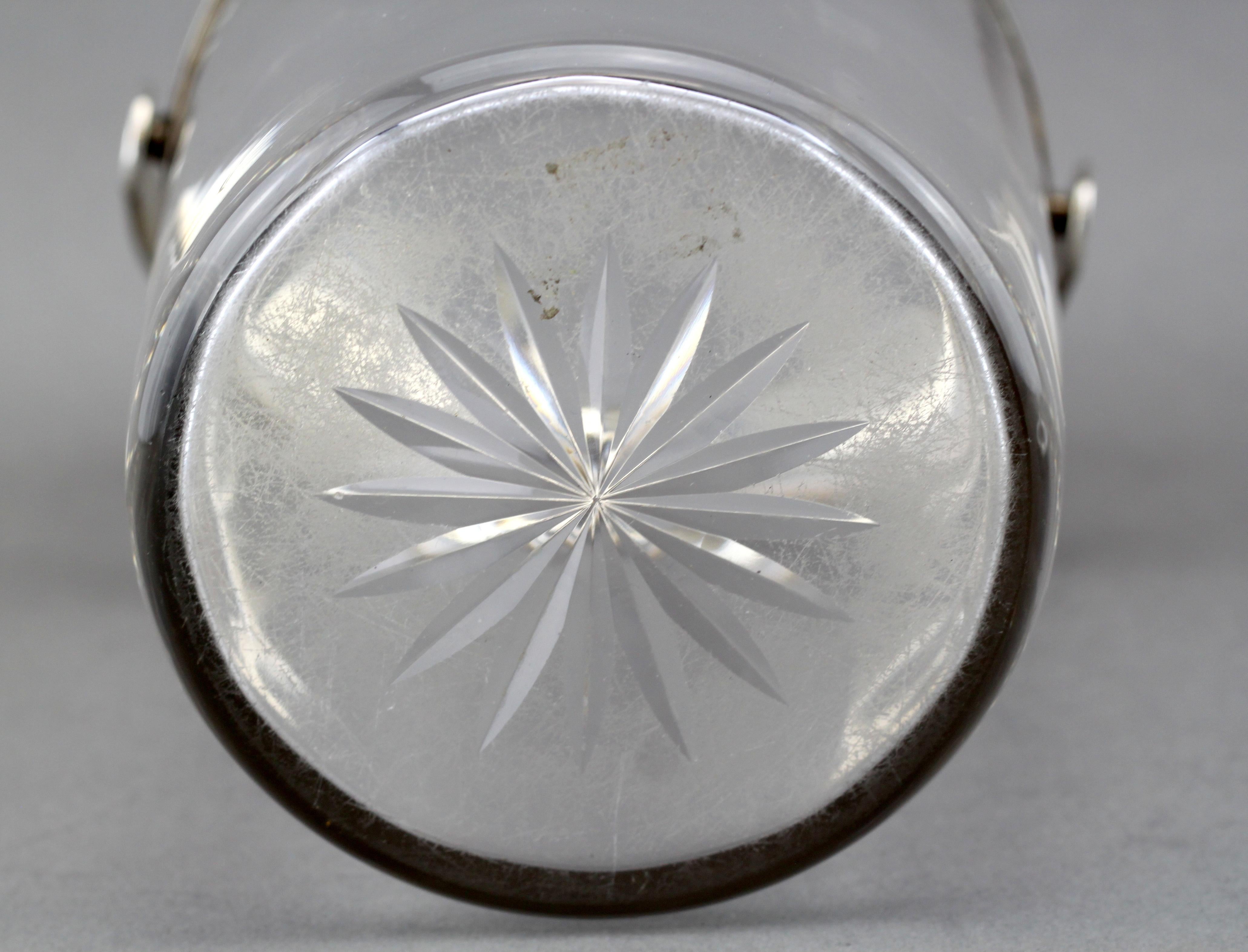 Liberty & Co., Sterling Silver and Glass Ice Bucket, Birmingham, 1917 3