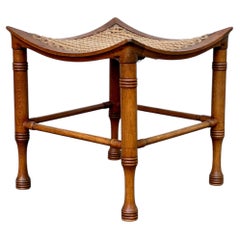 Liberty & Co. Thebes Stool, Neo-Egyptian Style