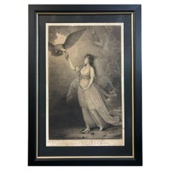 "Liberty In the Form of the Goddess of Youth" Stipple Engraving, E. Savage, 1796