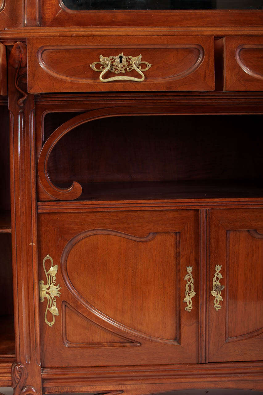 Liberty Italian Carved and Gilt-Metal Mounted Sideboard Cabinet 1