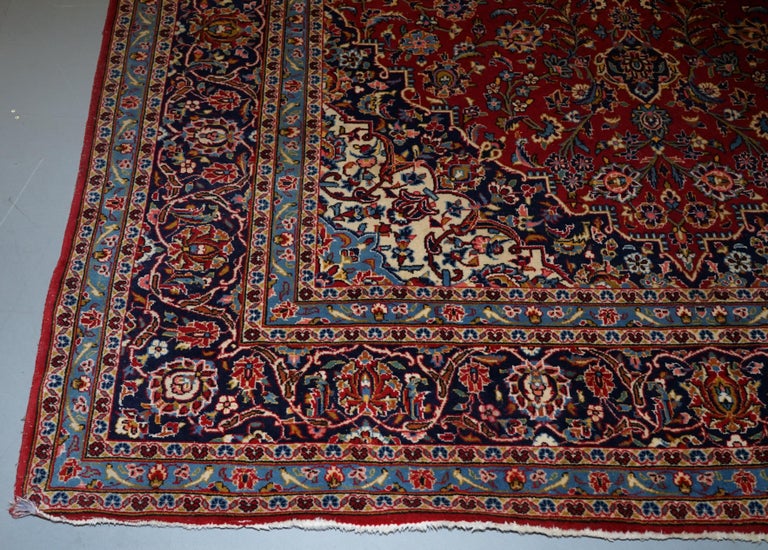 Liberty London Tabriz Garden Floral Rug Large Fine Hand Knotted For