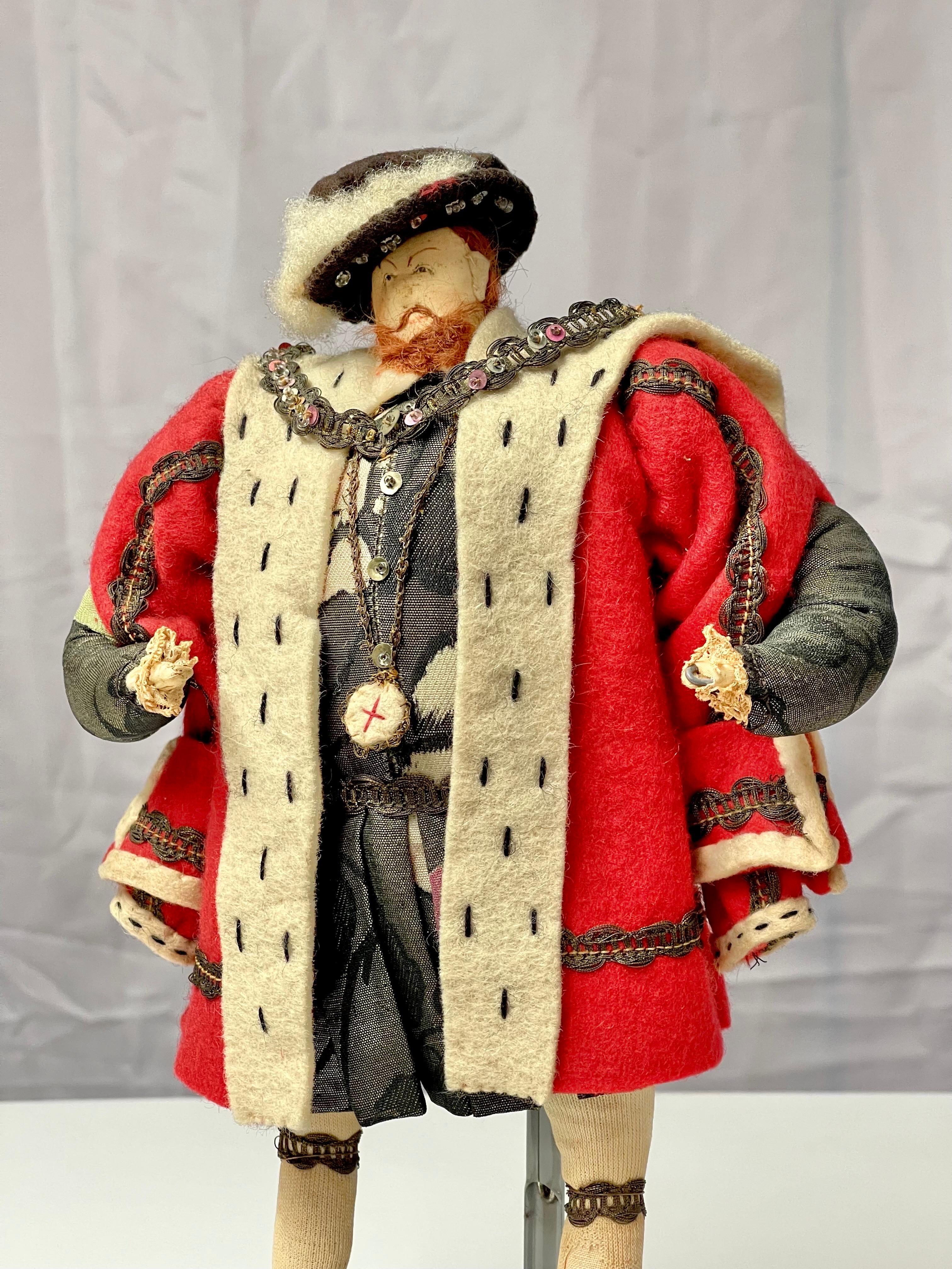 English Liberty of London King Henry the VIII Doll For Sale