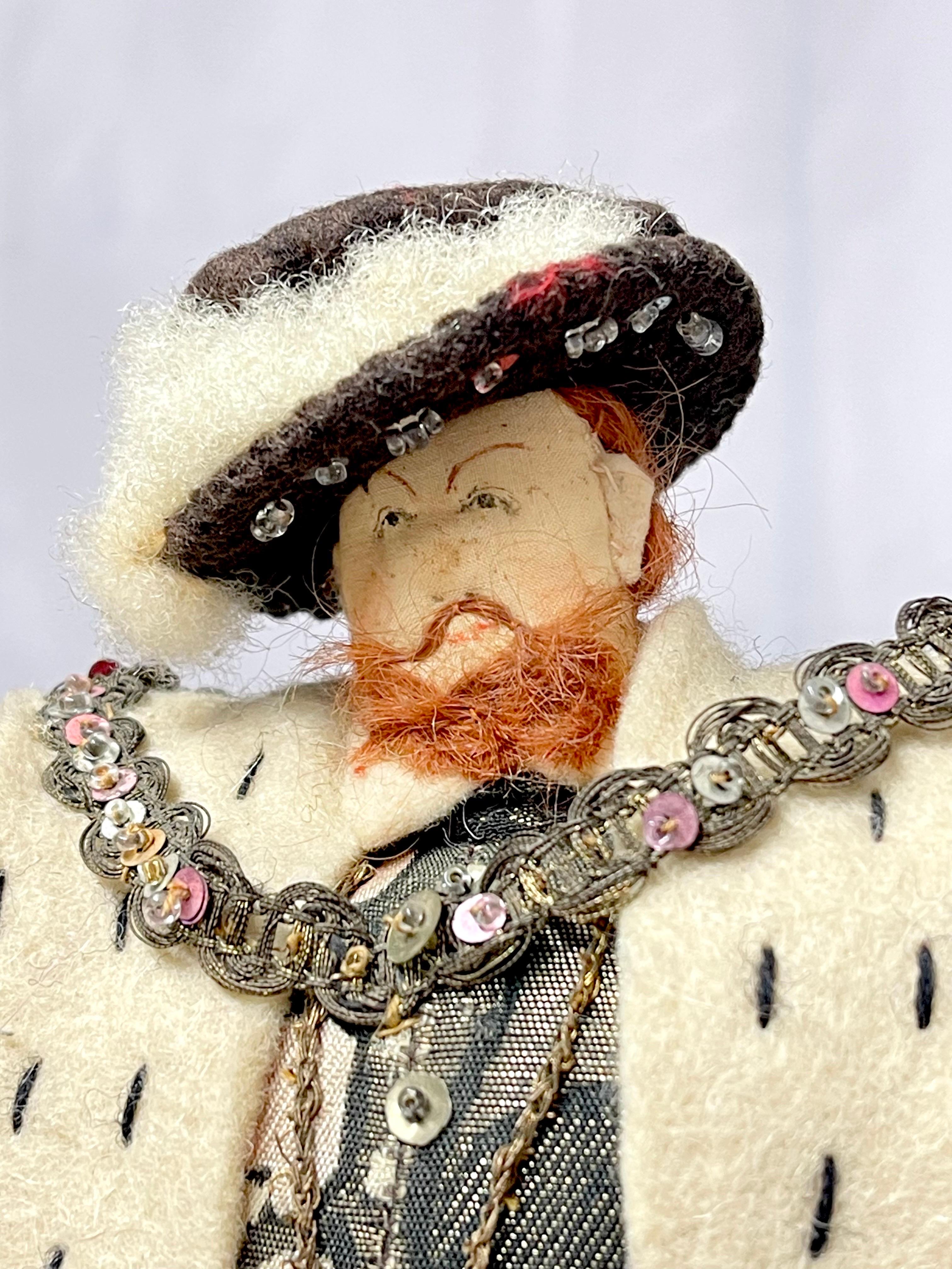 Liberty of London King Henry the VIII Doll In Fair Condition For Sale In Redding, CT