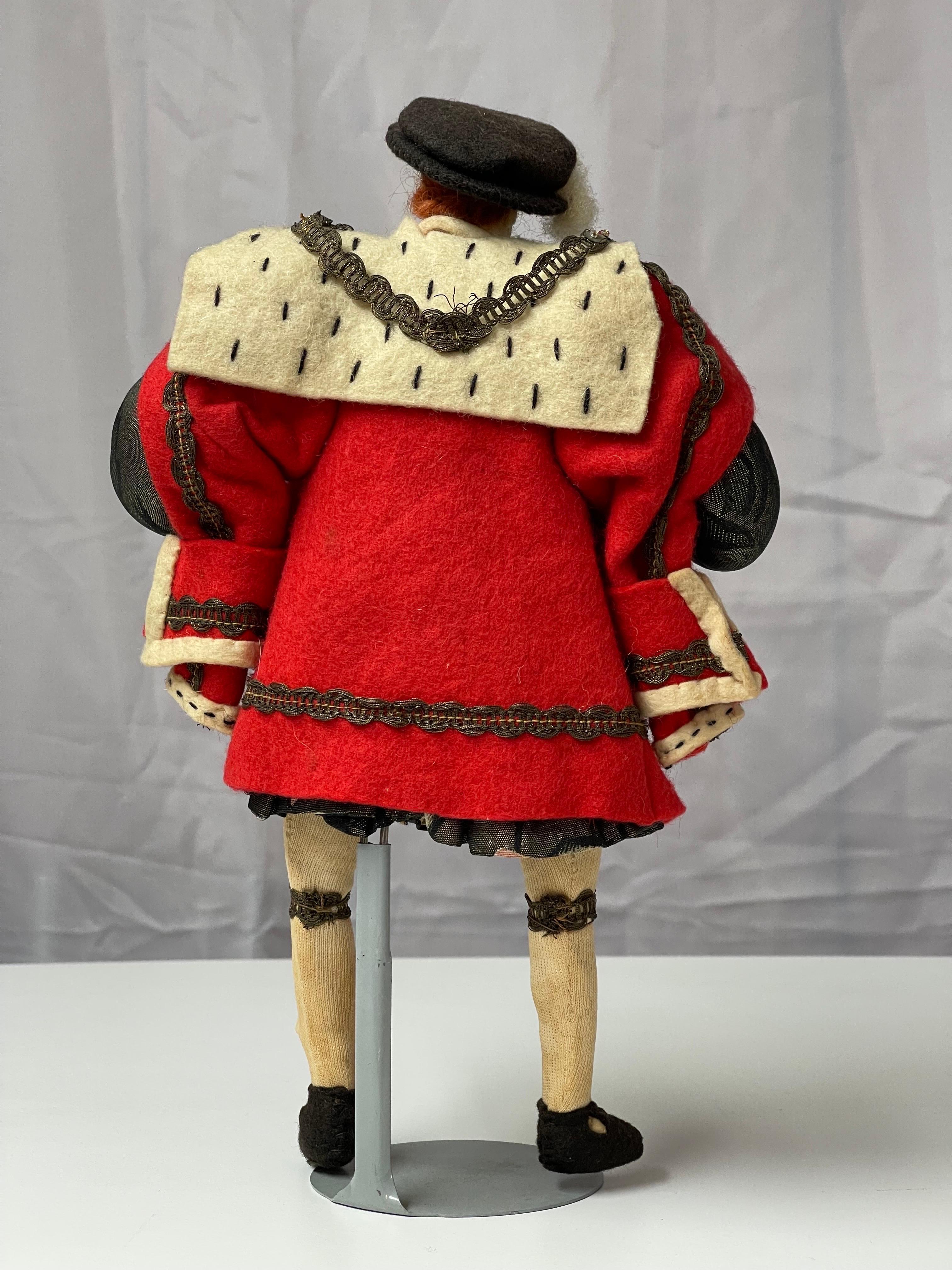 Liberty of London King Henry the VIII Doll In Fair Condition For Sale In Redding, CT