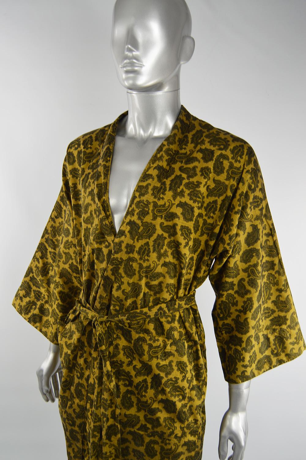 gold kimono jacket mens