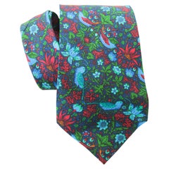 LIBERTY of London Silk Tie Men Dress Necktie Tropical Jungle