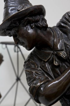 Liberty Sculpture in Bronze , Signed: Henri Louis Levasseur
