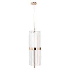 Modern Crystal Glass Liberty Small Pendant Lamp by Luxxu