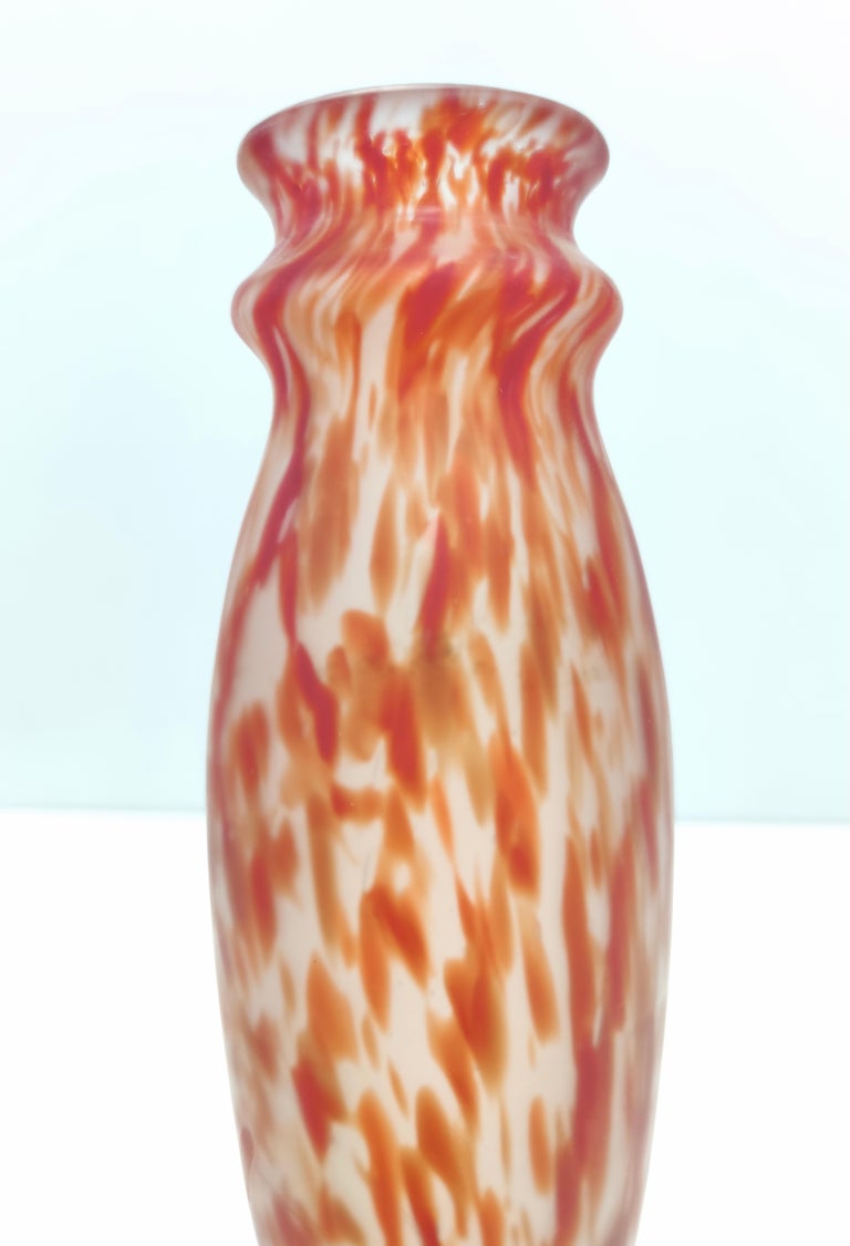 Liberty Style Glass Vase by Legras, France For Sale 1