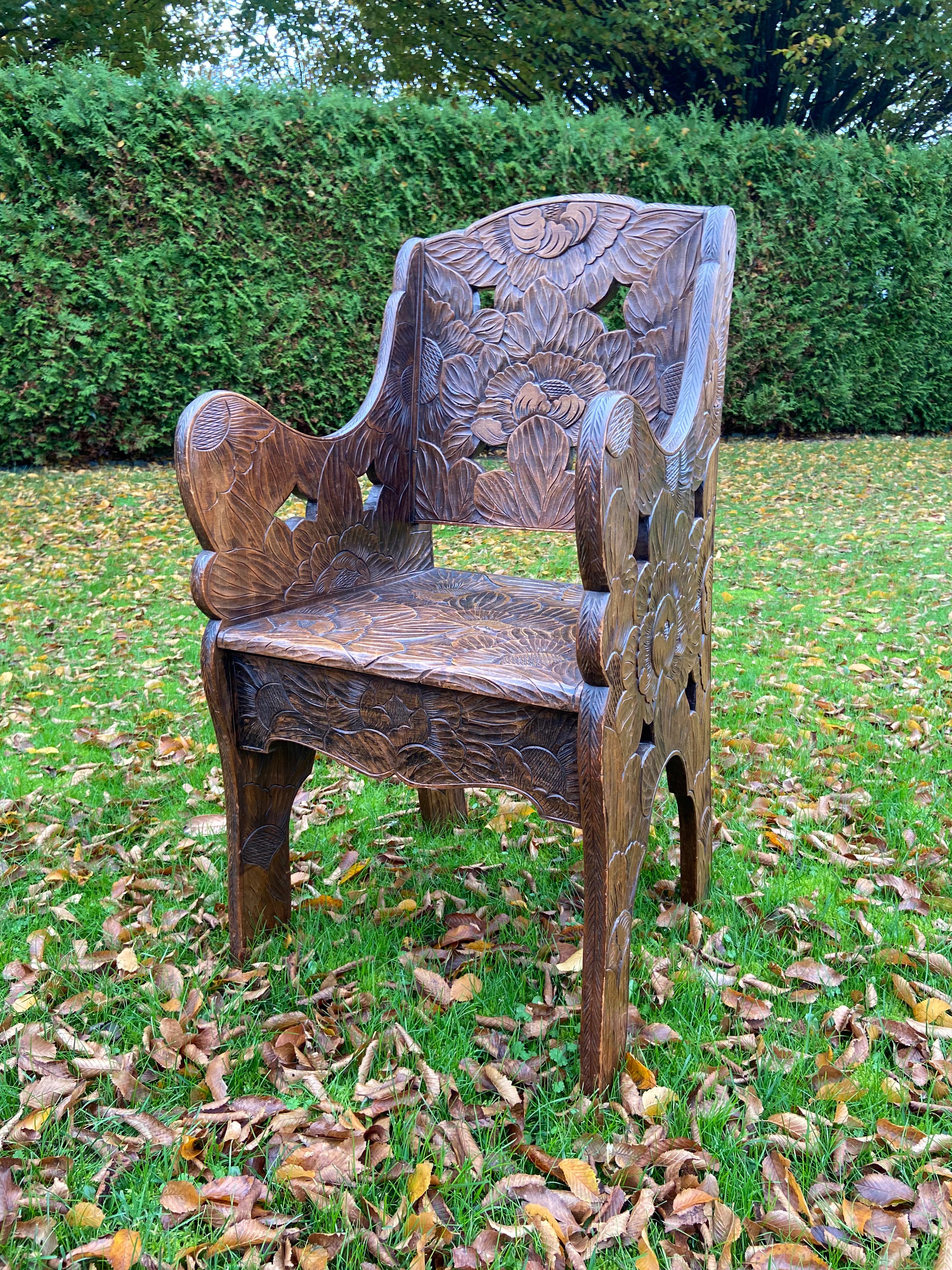 Early 20th Century Liberty & Co Chair, 1910s For Sale