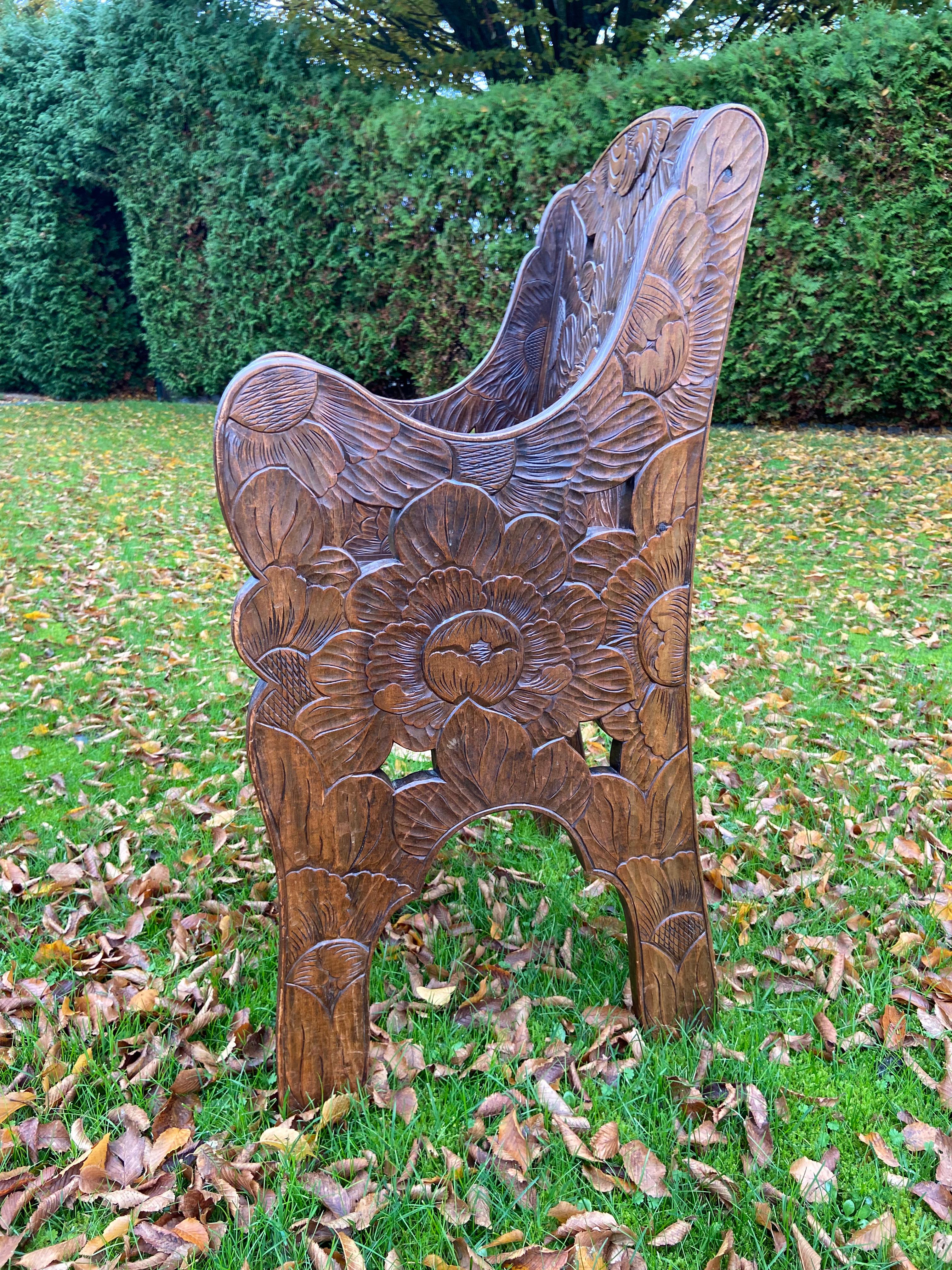 Wood Liberty & Co Chair, 1910s For Sale