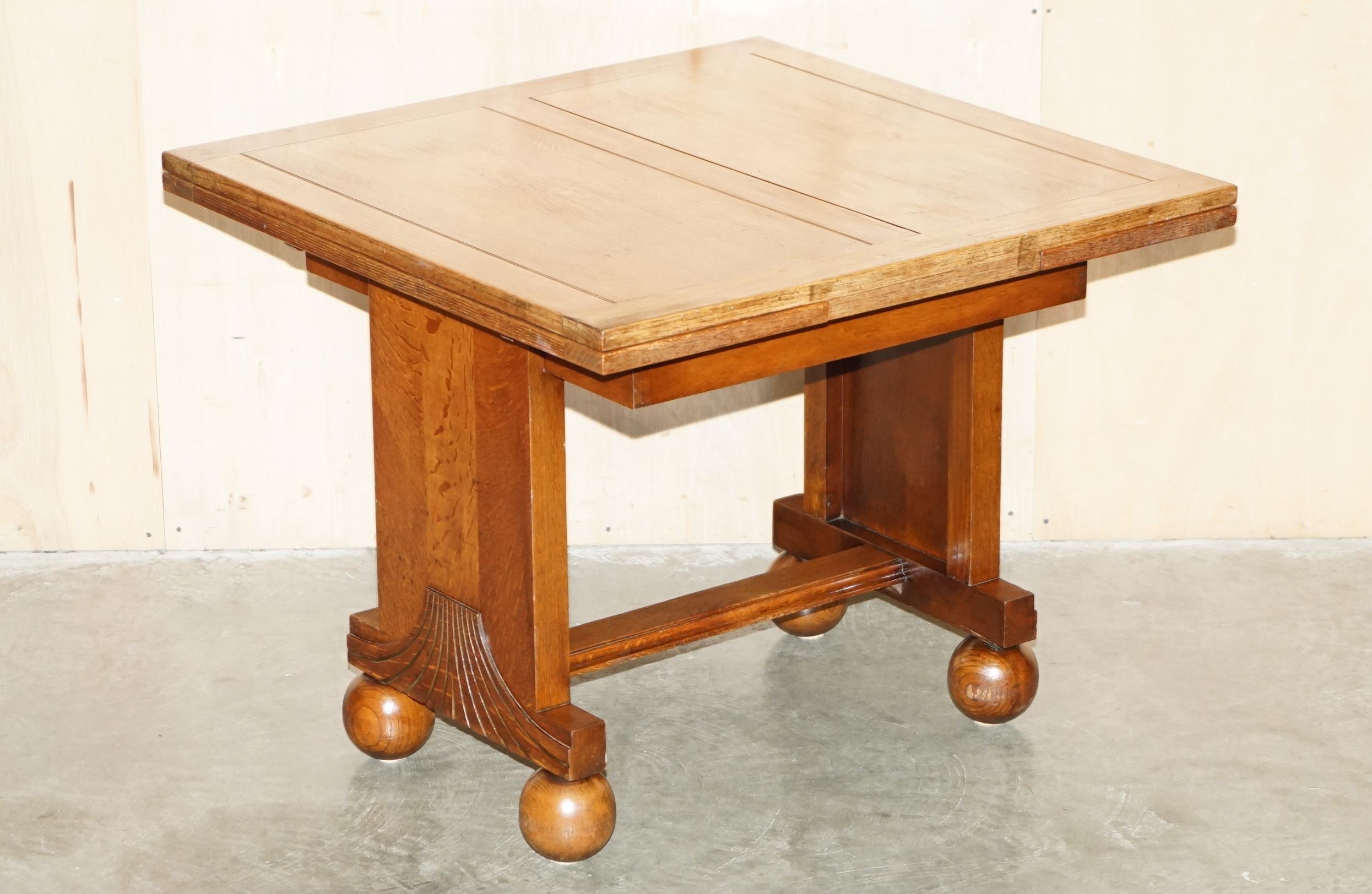 Royal House Antiques

Royal House Antiques is delighted to offer for sale this lovely circa 1920’s Art Deco Liberty's London style extending oak dining table which is part of a suite 

Please note the delivery fee listed is just a guide, it covers