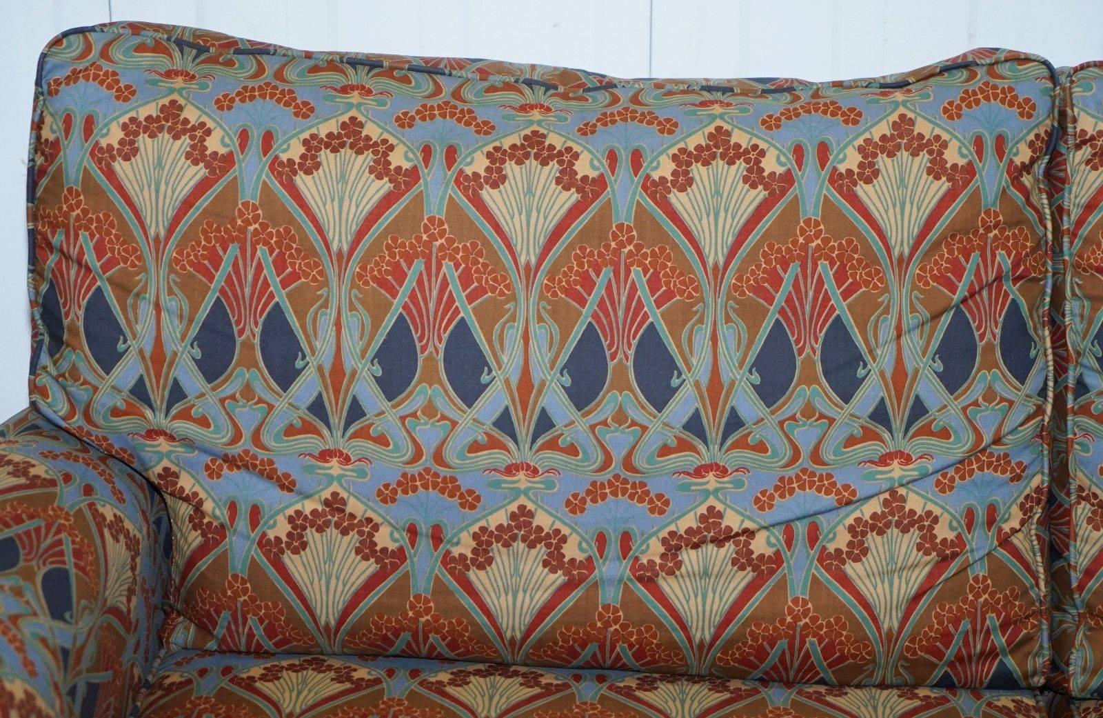 Victorian Libertys London Ianthe Upholstery Two-Three Seat Sofabed by Flemming and Howland