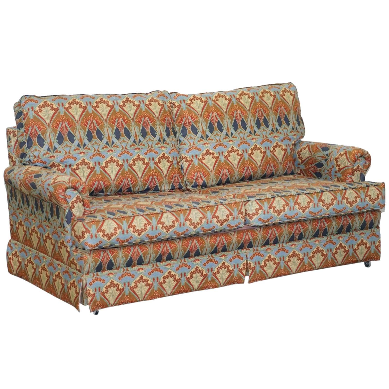 Libertys London Ianthe Upholstery Two-Three Seat Sofabed by Flemming and Howland