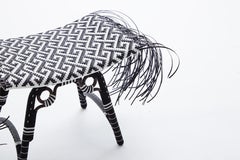Libra 'Hook pattern', Tribal Stool