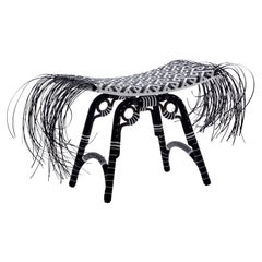 Libra 'Hook pattern', Tribal Stool