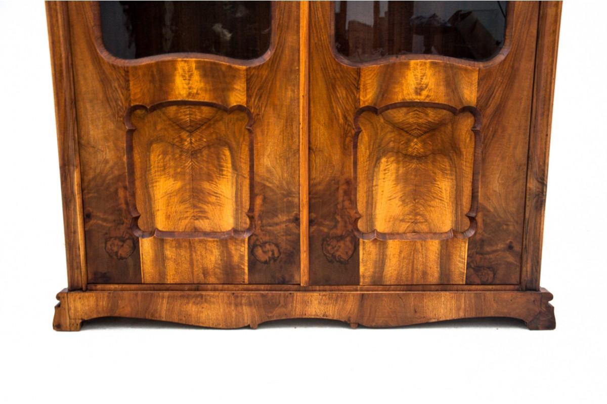 Library - antique display case, Northern Europe, around 1890. For Sale 2
