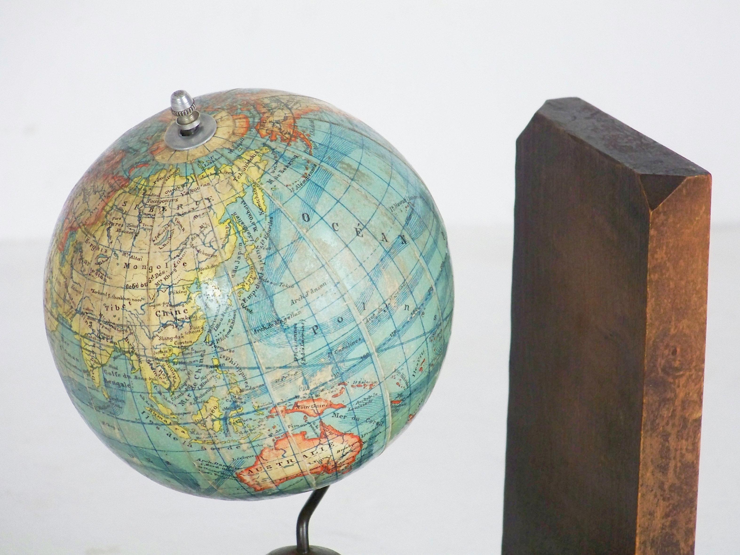 Art Deco Library Bookend with the Globe