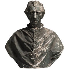 Library Bust of a Cardinal, circa 1900