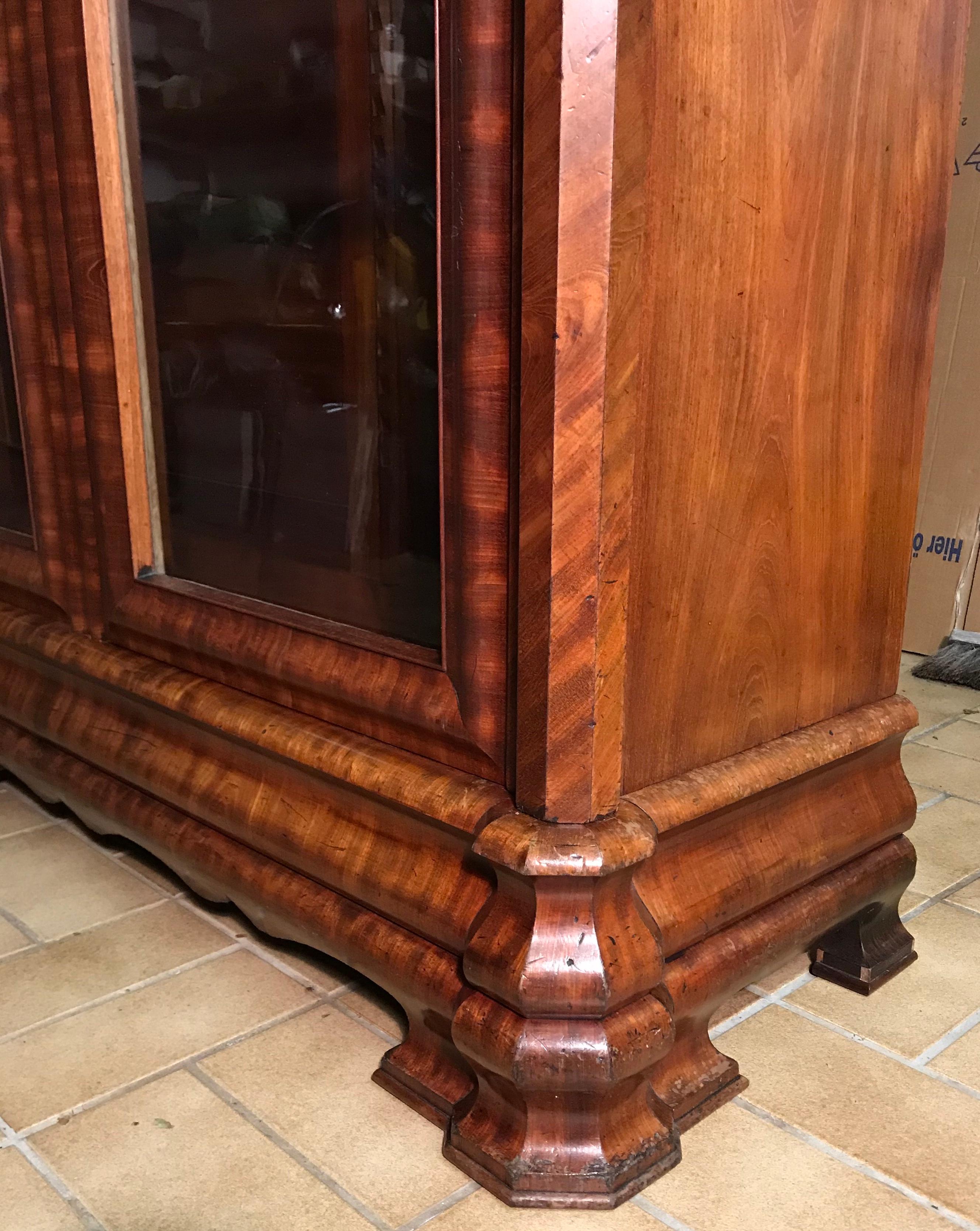 Library Cabinet, Napoleon III, France, Second Half of 19th Century In Good Condition In Belmont, MA