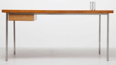 Library Desk in Solid Oak Stripes Designed by Philippe Neerman for De Coene