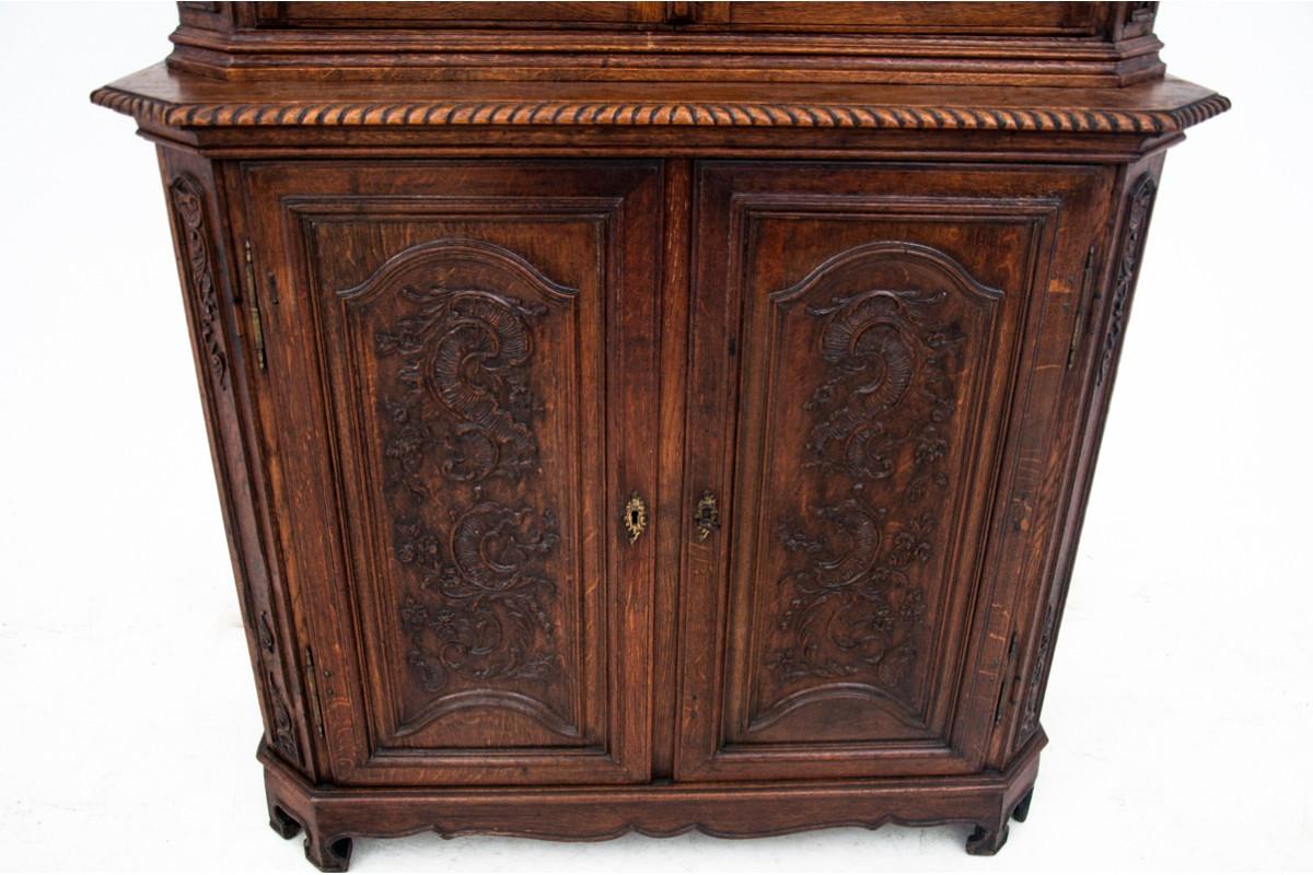 Library display case, France, circa 1880. In Good Condition For Sale In Chorzów, PL
