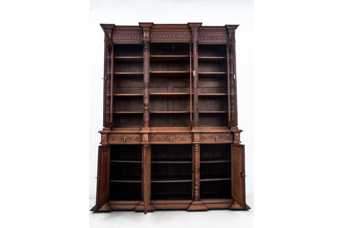 Bibliothek, Frankreich, um 1890. im Angebot 1
