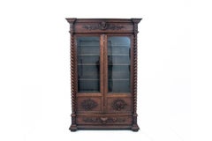 Library in the neo-renaissance style, circa 1890.